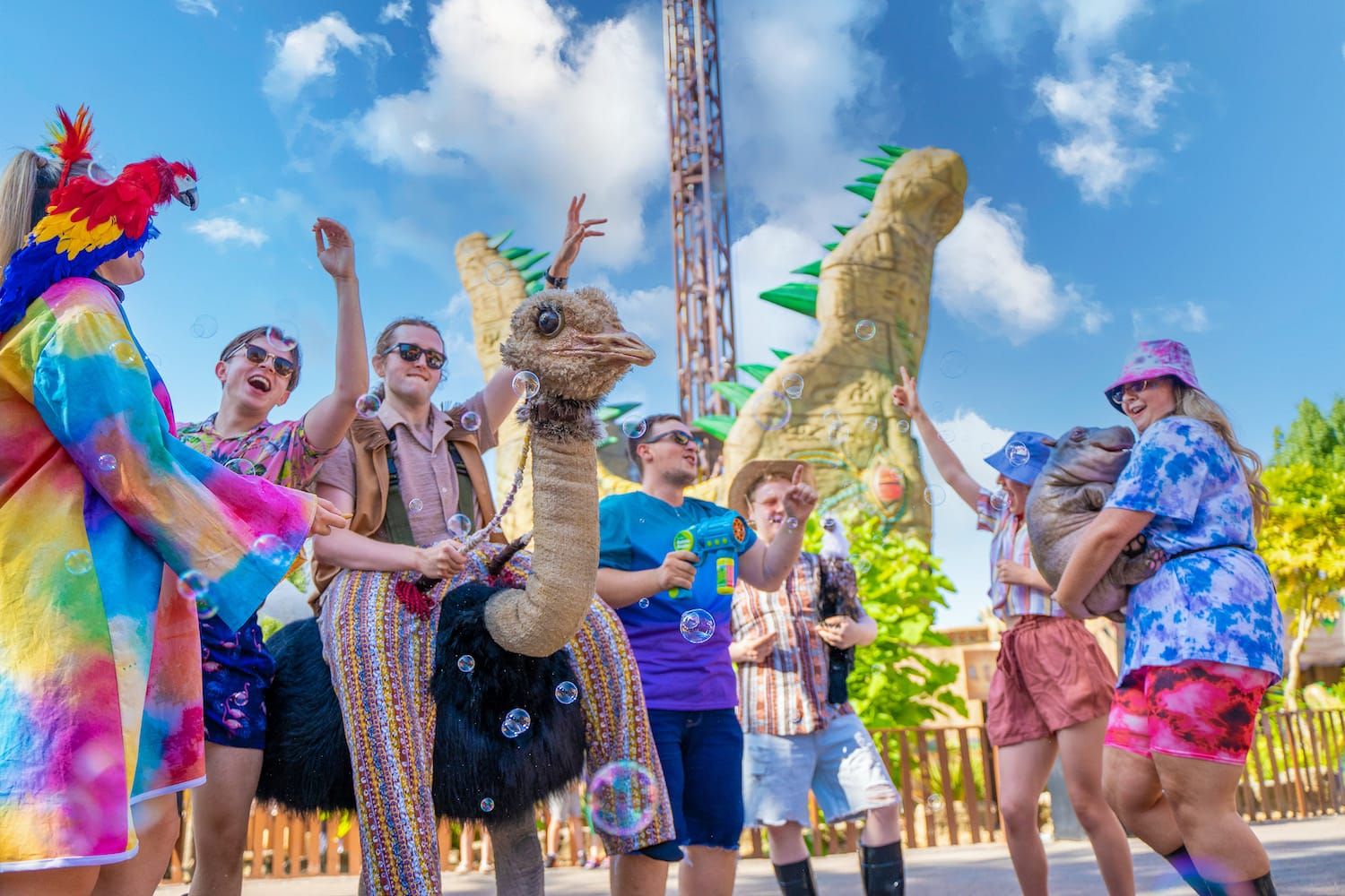 chessington world of adventures fun parade