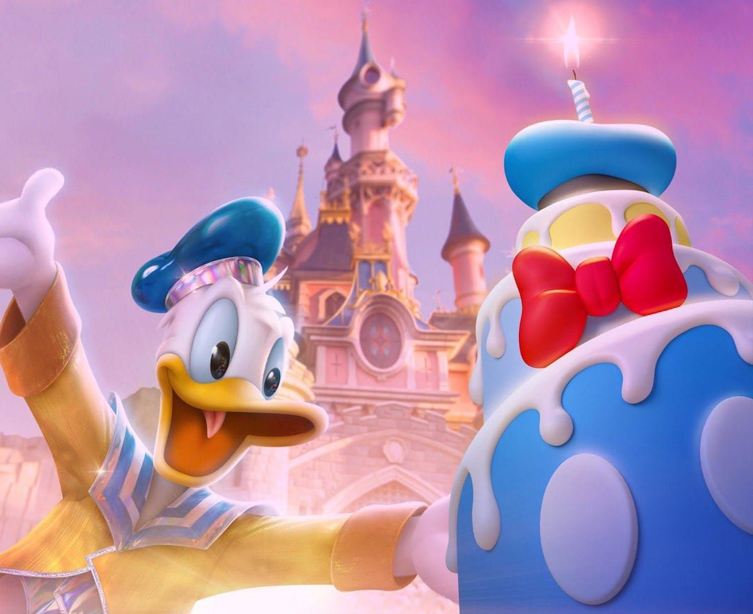 donald duck birthday at disneyland paris
