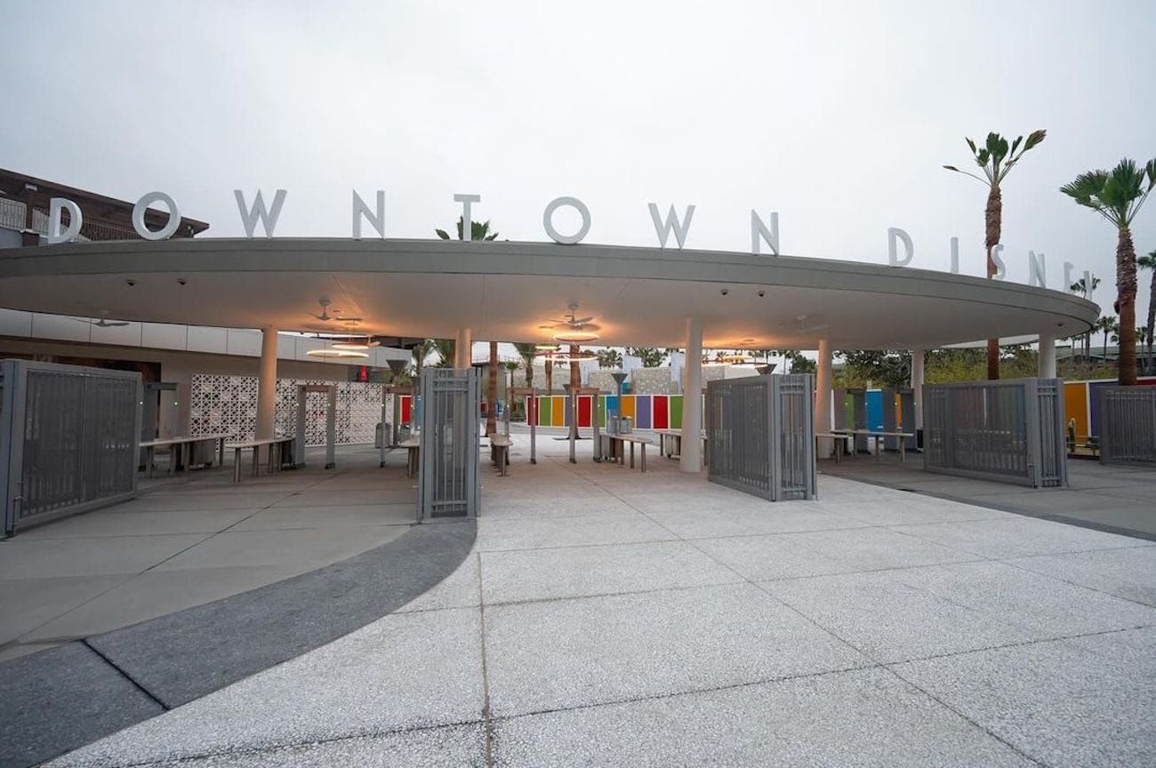 downtown disney entrance