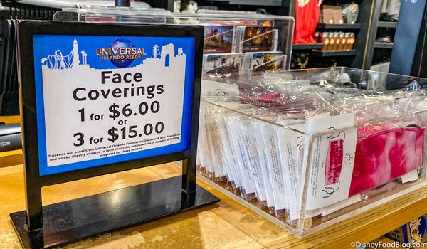 Universal Orlando Adjusts Face Covering Policy