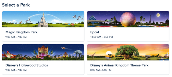 Disney's Park Reservation System Experiencing Glitches