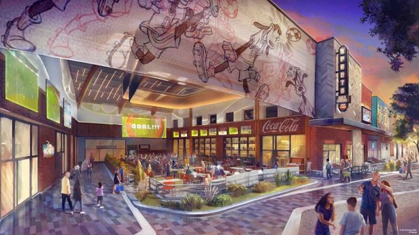 Concept Art Released for Disneyland Paris’ Sports Bar Renovation