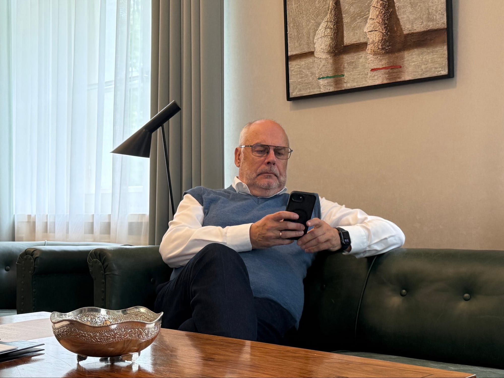 Estonian President Alar Karis
