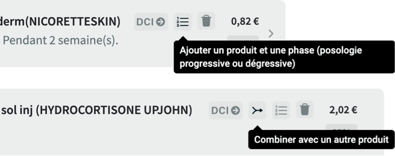 Odaiji - Formulation structurée de posologies complexes 