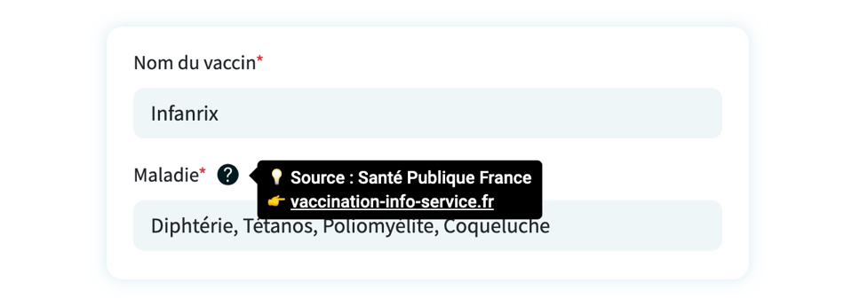 Odaiji - Consigner une nouvelle vaccination dans le dossier d'un(e) patient(e)