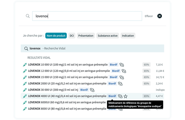 Prescription de médicaments biosimilaires