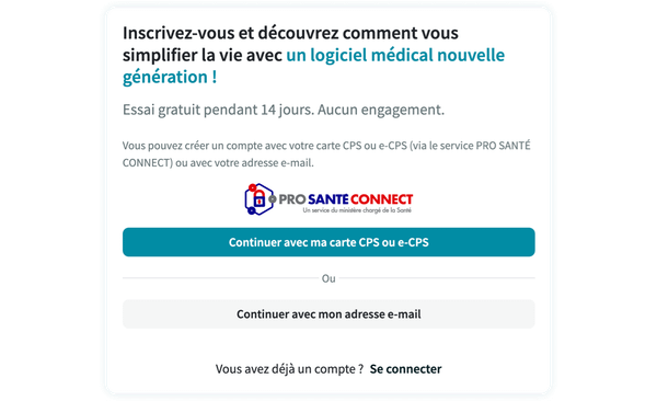 Créer un compte médecin et s’authentifier avec Pro Santé Connect