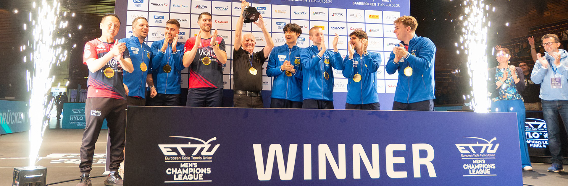 1. FC Saarbrücken TT verteidigt Titel beim Champions League Final 4 2025