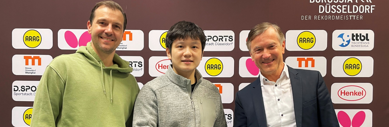 Fan Zhendong is set to join Borussia Düsseldorf next season