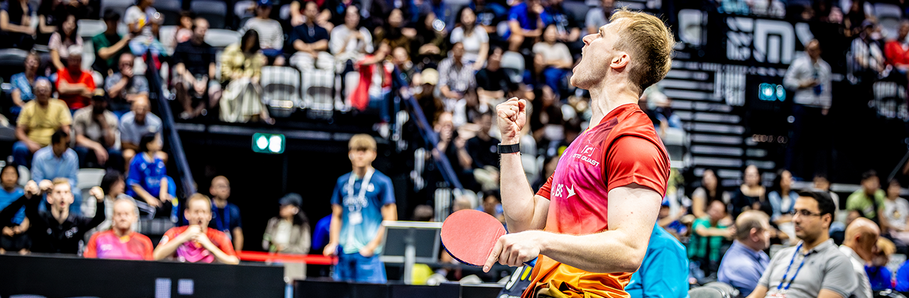 Tischtennis-EM: Deutsche Doppel spielen um Medaillen
