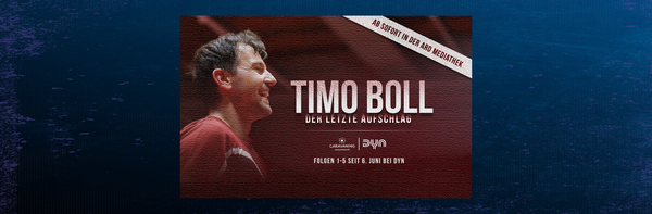 „Timo Boll – Der letzte Aufschlag“ ab sofort in der ARD Mediathek verfügbar