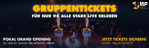 Achtelfinals ausgelost: Pokal Grand Opening holt alle Stars nach Nürnberg