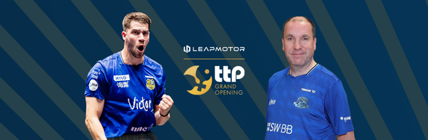 Das Pokal-Gespräch mit Matthias Grünenwald (1. Vorsitzender des TTC immoXone Bietigheim-Bissingen) und Patrick Franziska (Kapitän 1. FC Saarbrücken-TT): „Es ist wirklich David gegen Goliath“