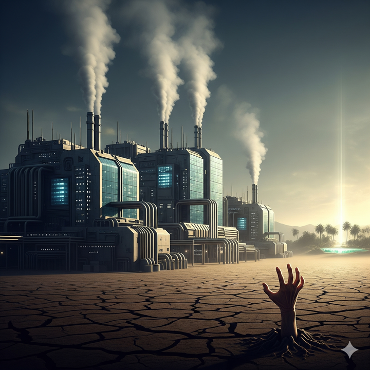 The Hidden Costs of AI Data Centers: Power & Water Strain