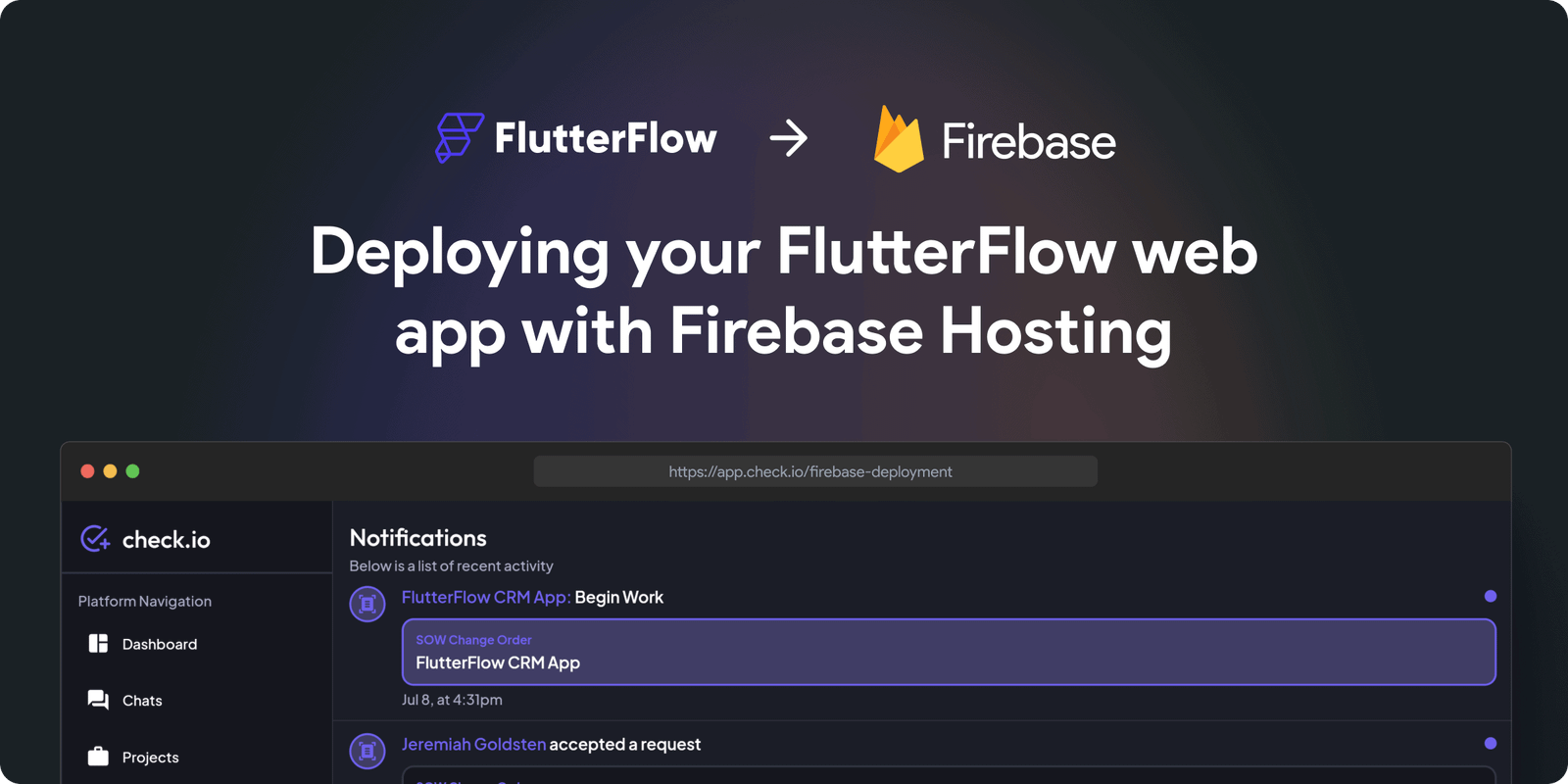 Deploying your FlutterFlow web app with Firebase Hosting