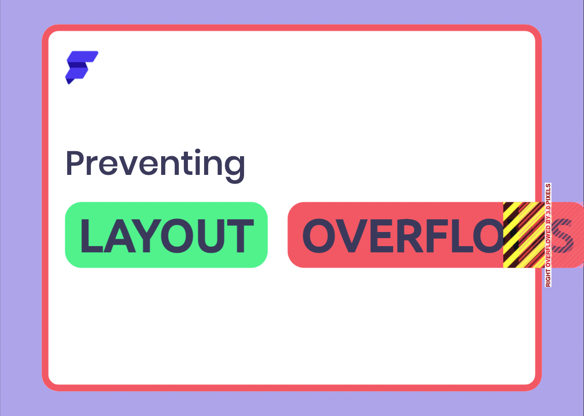 Preventing Layout Overflows in FlutterFlow