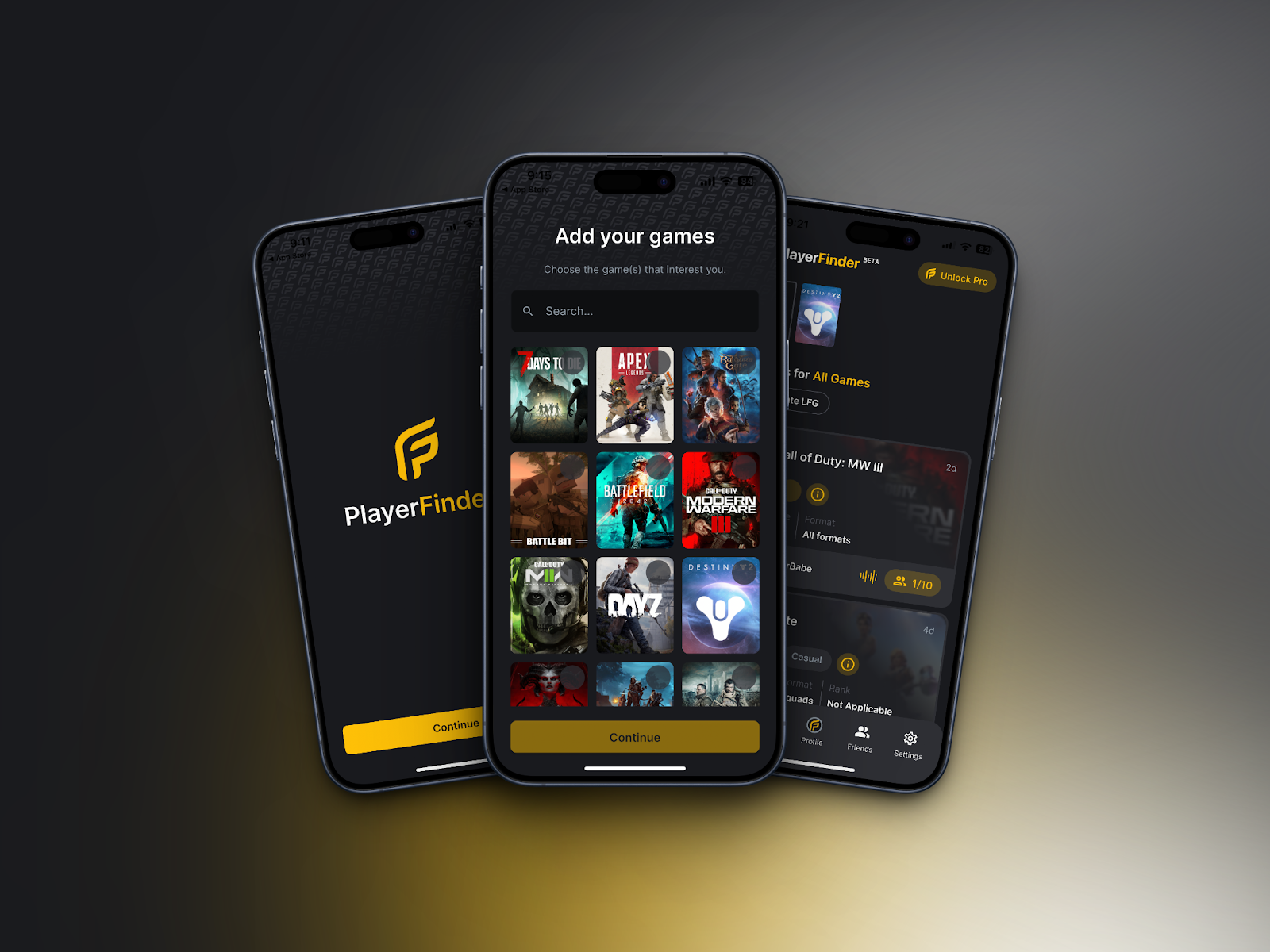 PlayerFinder: Connecting Gamers with FlutterFlow