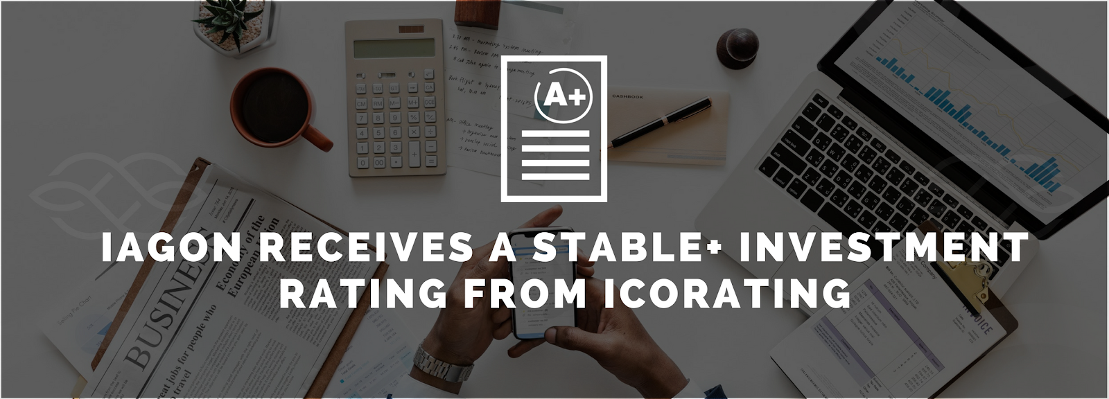 IAGON Receives a Stable+ Investment Rating From ICORating
