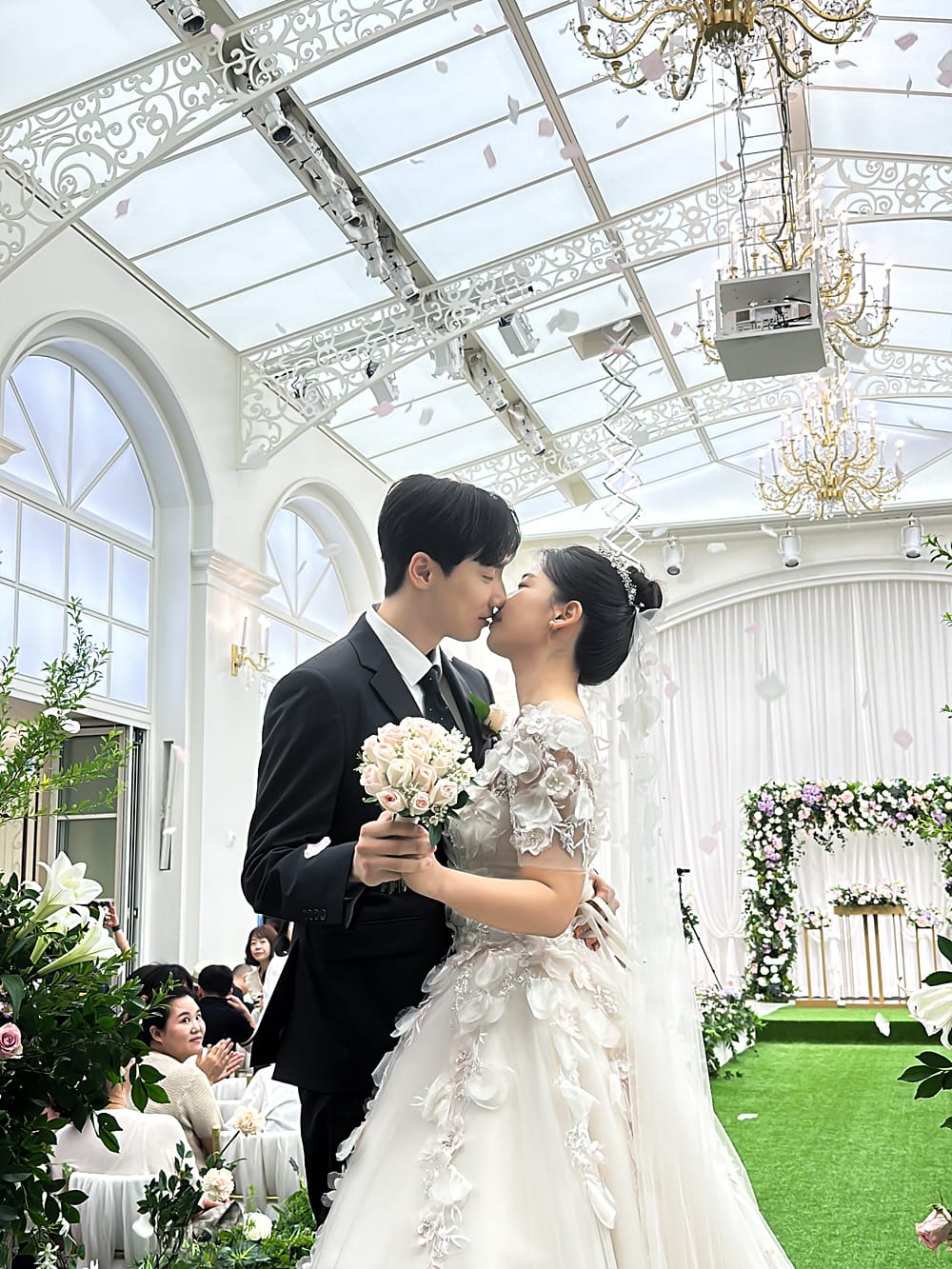 아이폰스냅으로 촬영한 플라워샤워