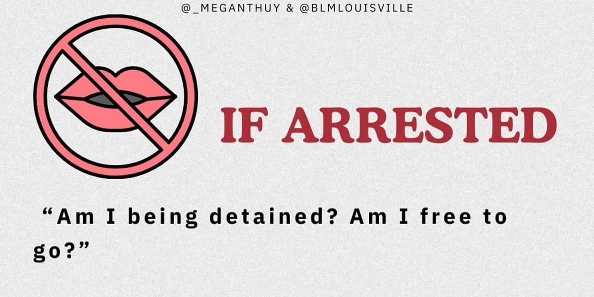 Some protest guidelines posted in a convenient, not Facebook location