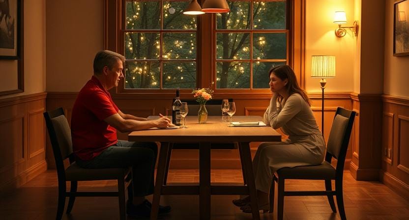 💔 The Quiet Dining Table