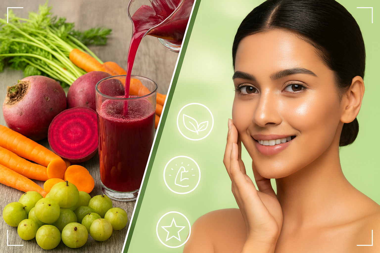 🥕🍠🟢ABC Juice: गाजर, चुकंदर और आंवला जूस पीने से क्या होता है? डिटॉक्स से लेकर स्किन ग्लो तक स्टडी आधारित फायदे ।