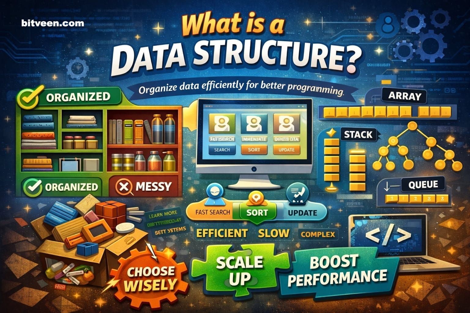 📘 Blog 2: What is a Data Structure and Why Do We Need It?