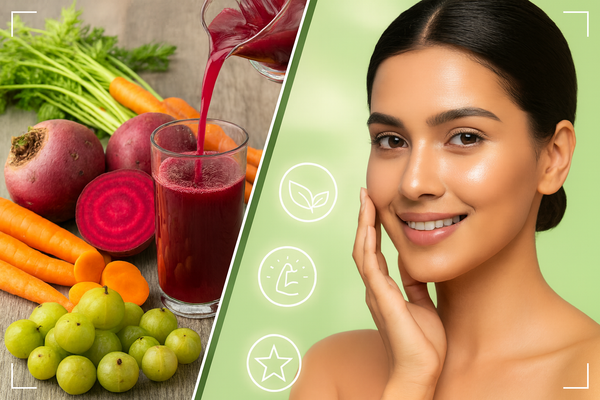 🥕🍠🟢ABC Juice: गाजर, चुकंदर और आंवला जूस पीने से क्या होता है? डिटॉक्स से लेकर स्किन ग्लो तक स्टडी आधारित फायदे ।