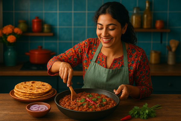 The Heartwarming Charm of Baingan Bharta...🥗