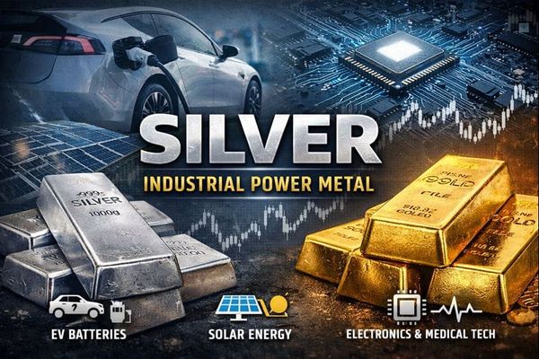 Silver: सस्ता Gold नहीं, Industrial Power Metal है