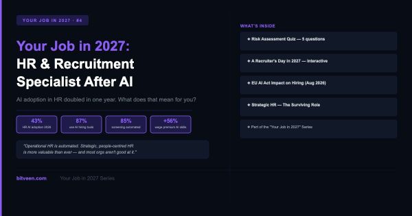 Your Job in 2027: HR & Recruitment Specialist After AI