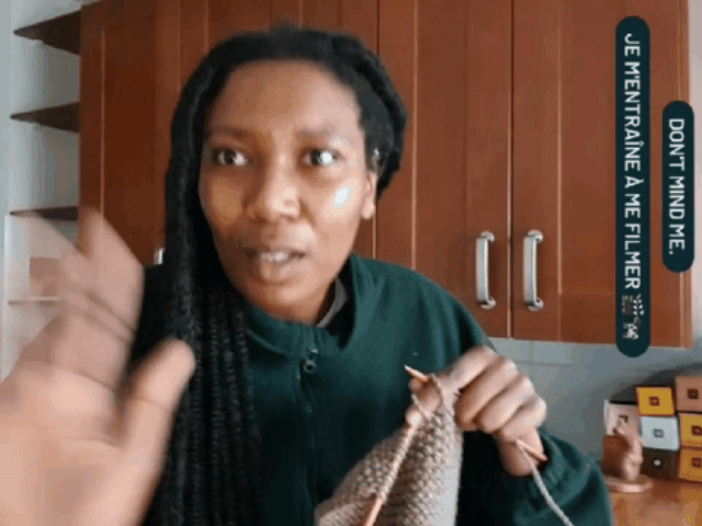 Je m'entraîne à me filmer