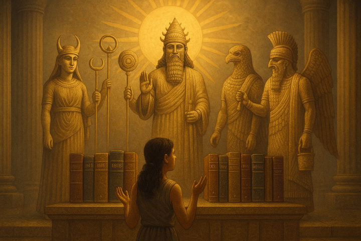 What religion existed before the Bible was created?