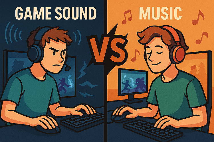 Game Sound vs. Music: Do They Impact Gaming Performance?