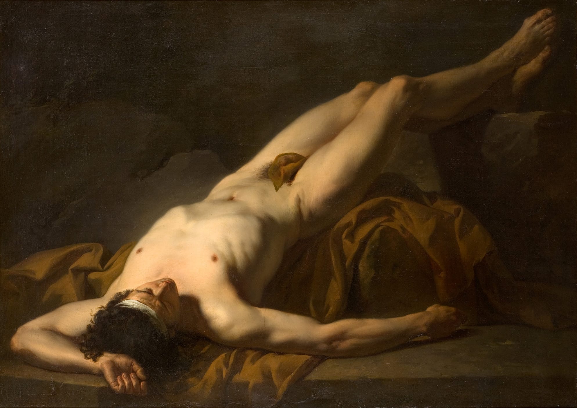 Académie dite "Hector". David. 1778.