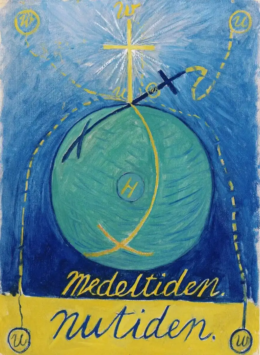 Hilma af Klint. Chaos originel, n° 12. 1906-1907.