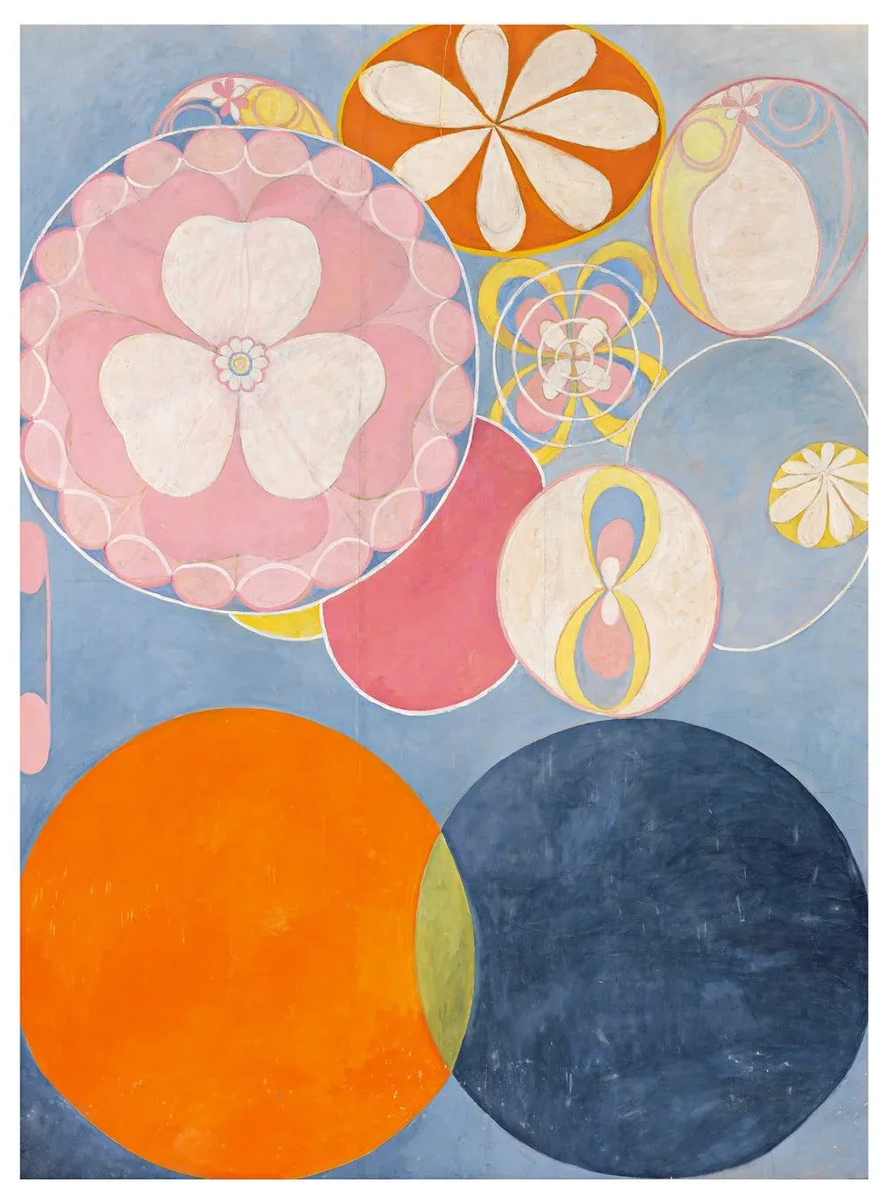Hilma af Klint, Les Dix plus grands, n° 2 (Enfance), 1907.
