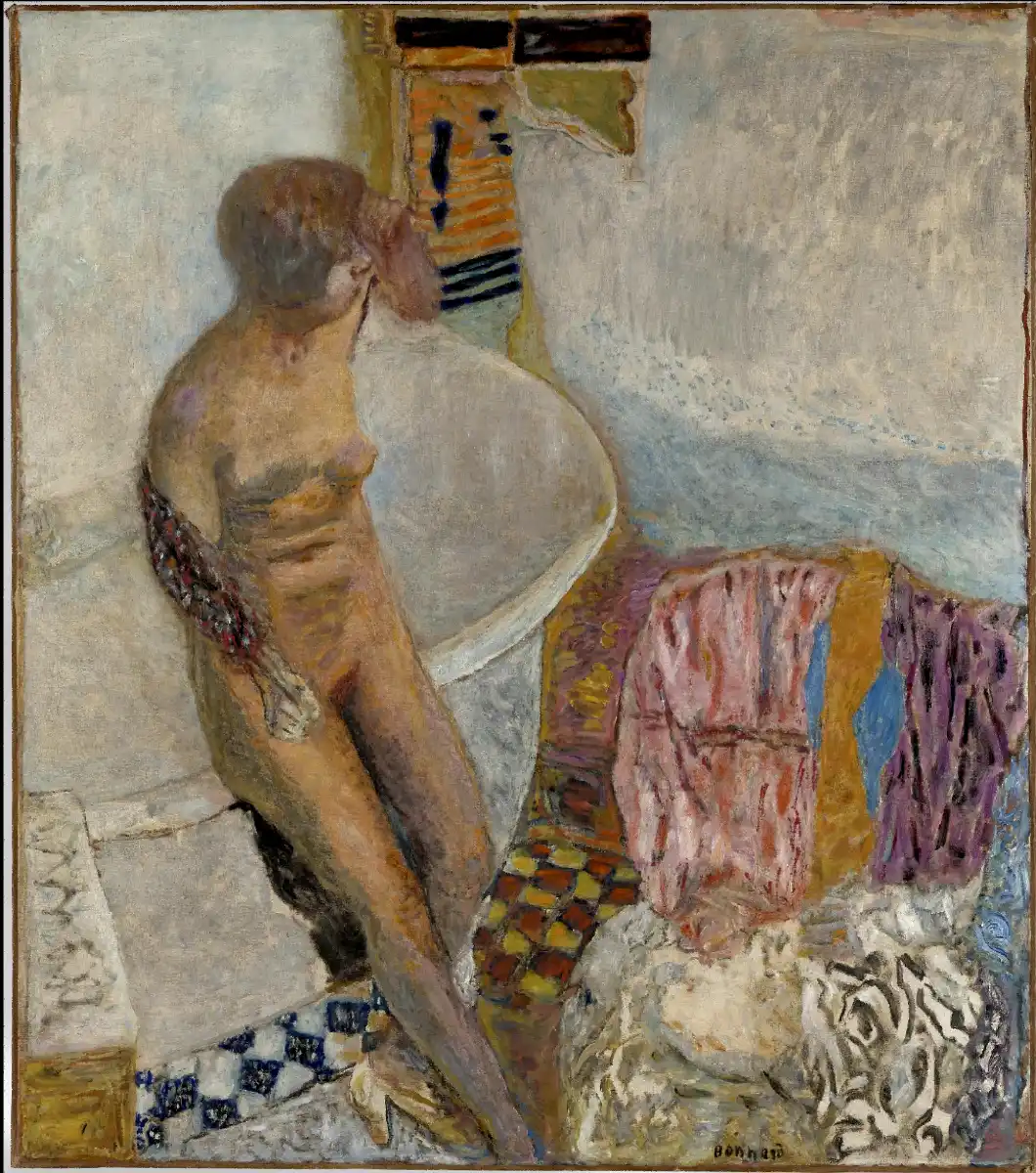 Pierre Bonnard. Nu à la baignoire. 1931.