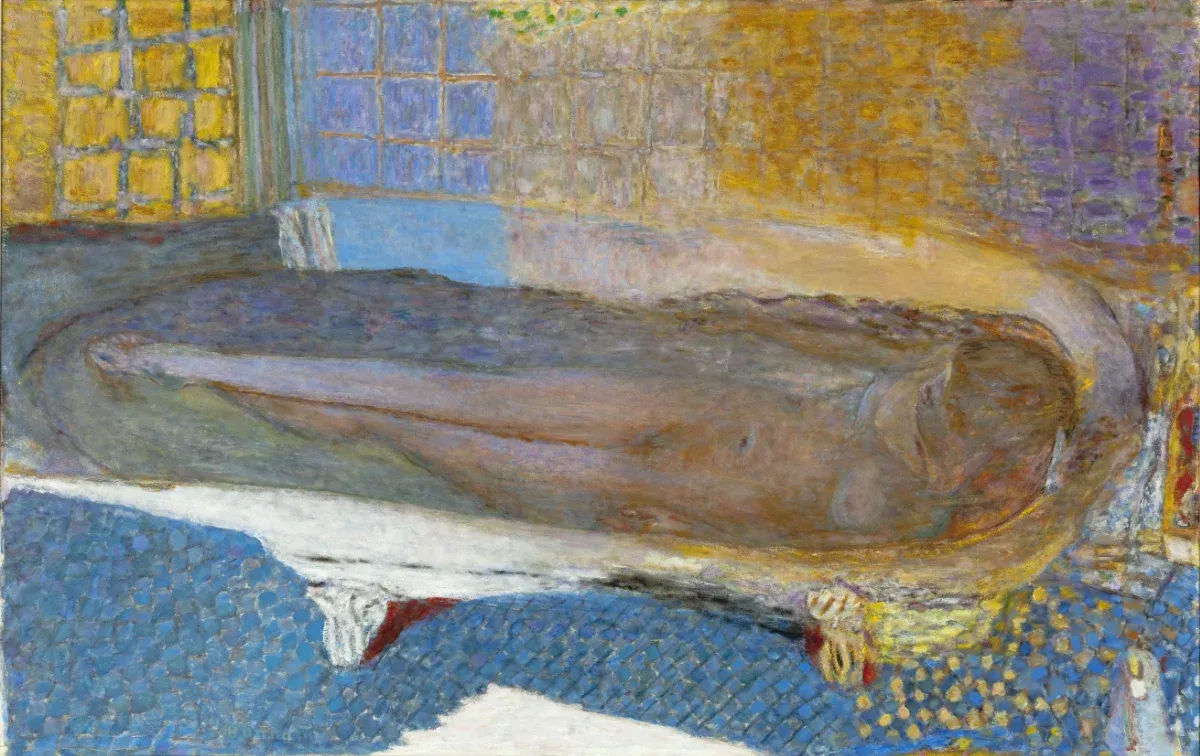Pierre Bonnard. Nu dans le bain. 1936.