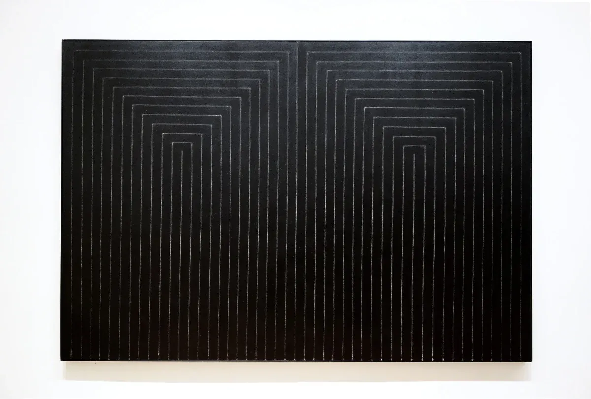 Frank Stella, The Marriage of Reason and Squalor, II, 1959.