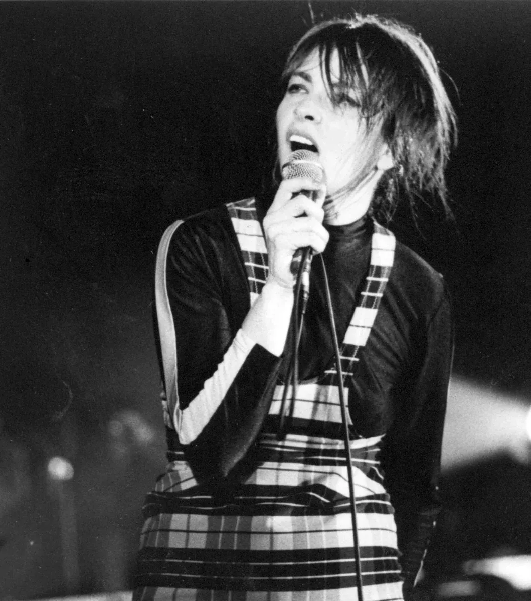Catherine Ringer en concert en 1987.
