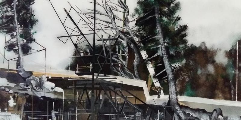 Muriel Rodolosse, peindre en transparence