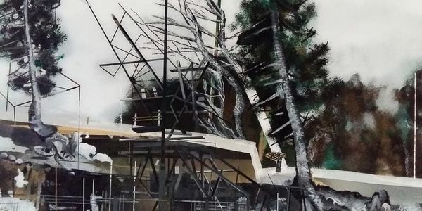 Muriel Rodolosse, peindre en transparence
