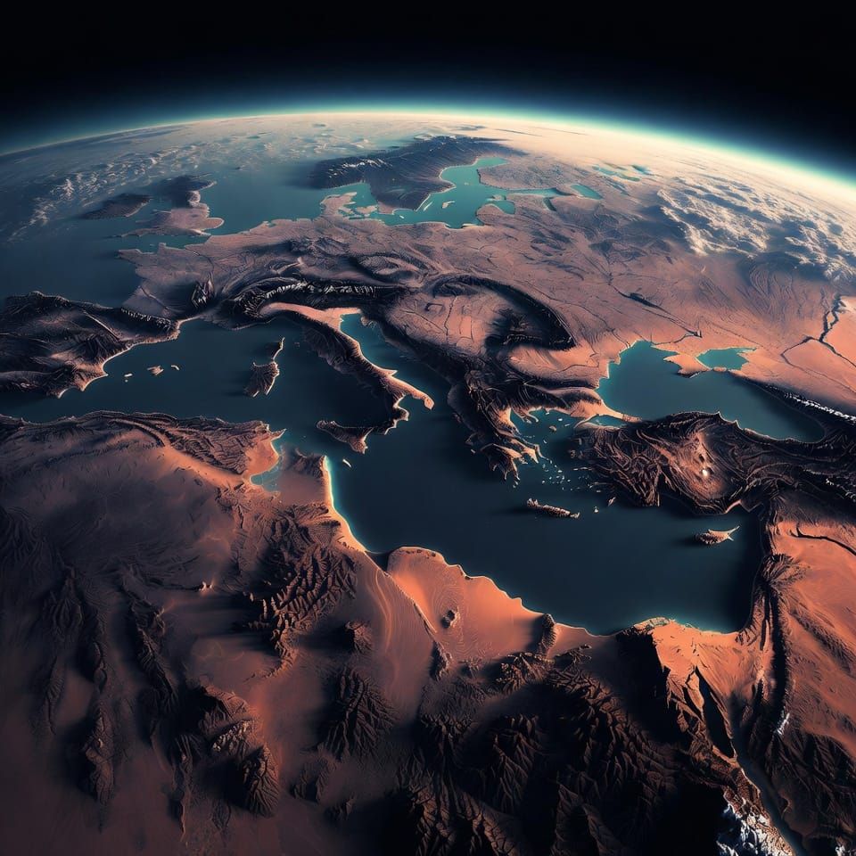 When will Africa will collide with southern Europe, closing the Mediterranean Sea?