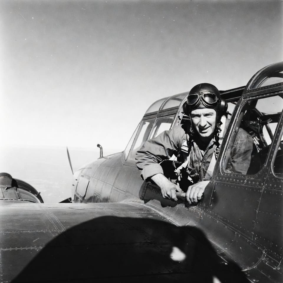How many WWII bomber crews walked out on the wing to fix the airplane while it was still flying?
