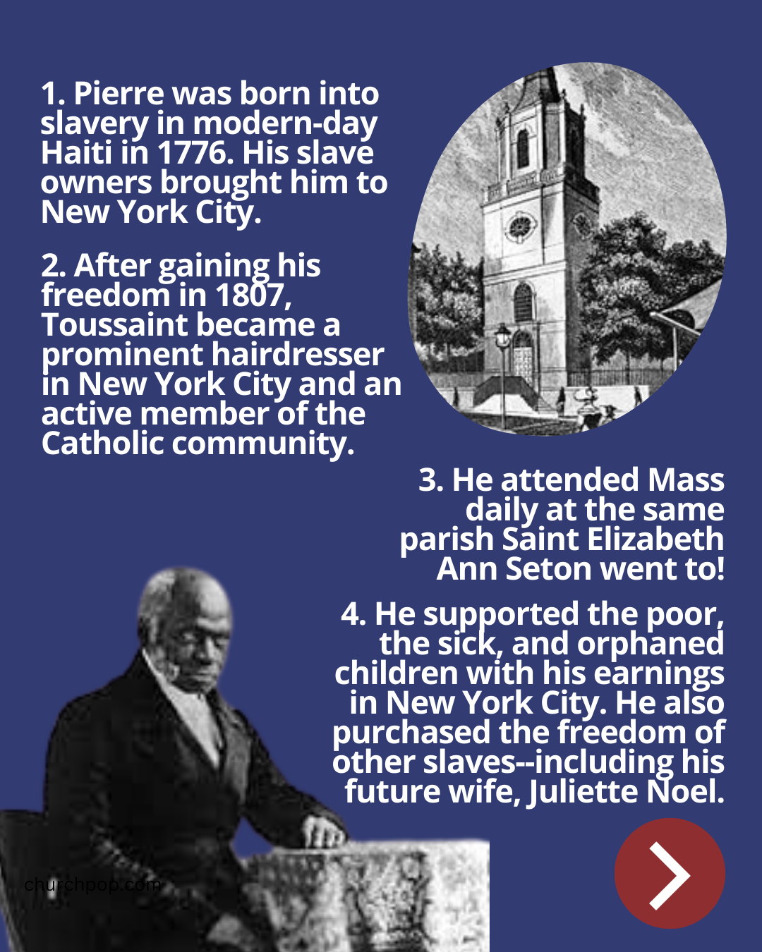 Venerable Pierre Toussaint Facts