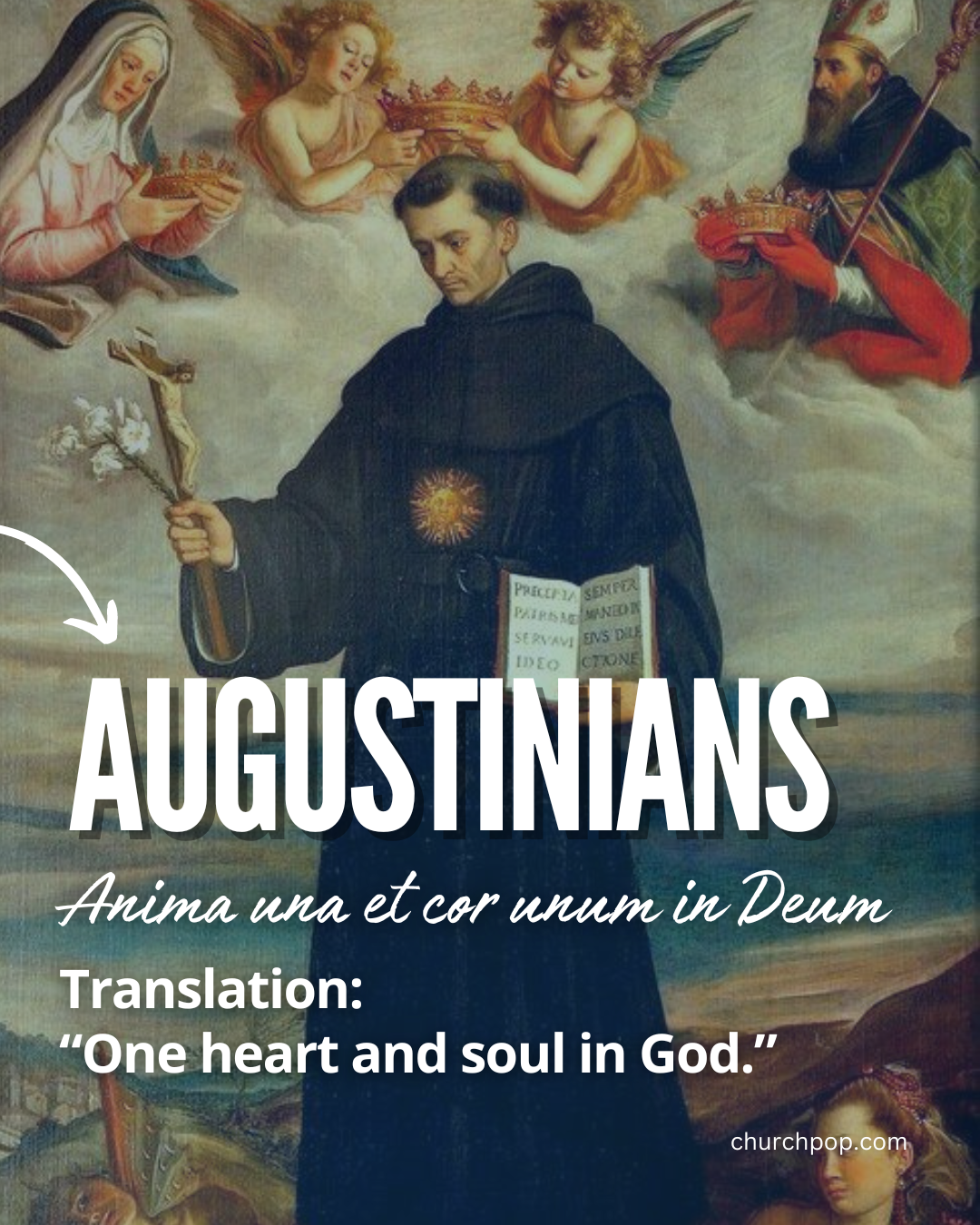jesuit meaning, benedictine, augustinian, dominican, franciscan, carmelite