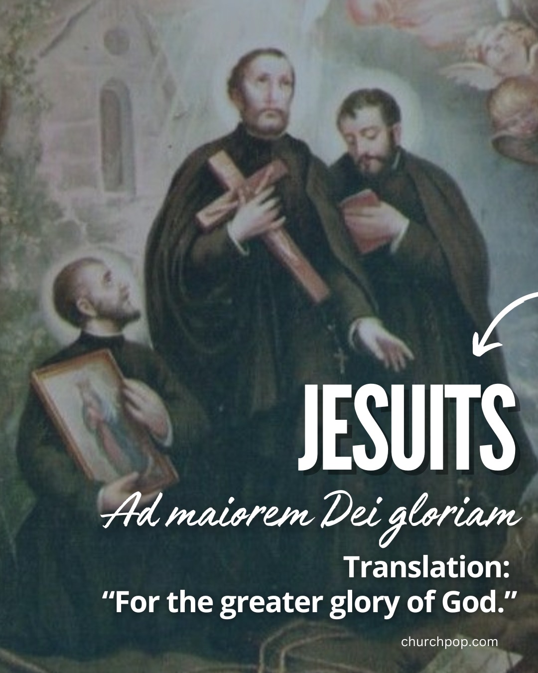 jesuit meaning, benedictine, augustinian, dominican, franciscan, carmelite