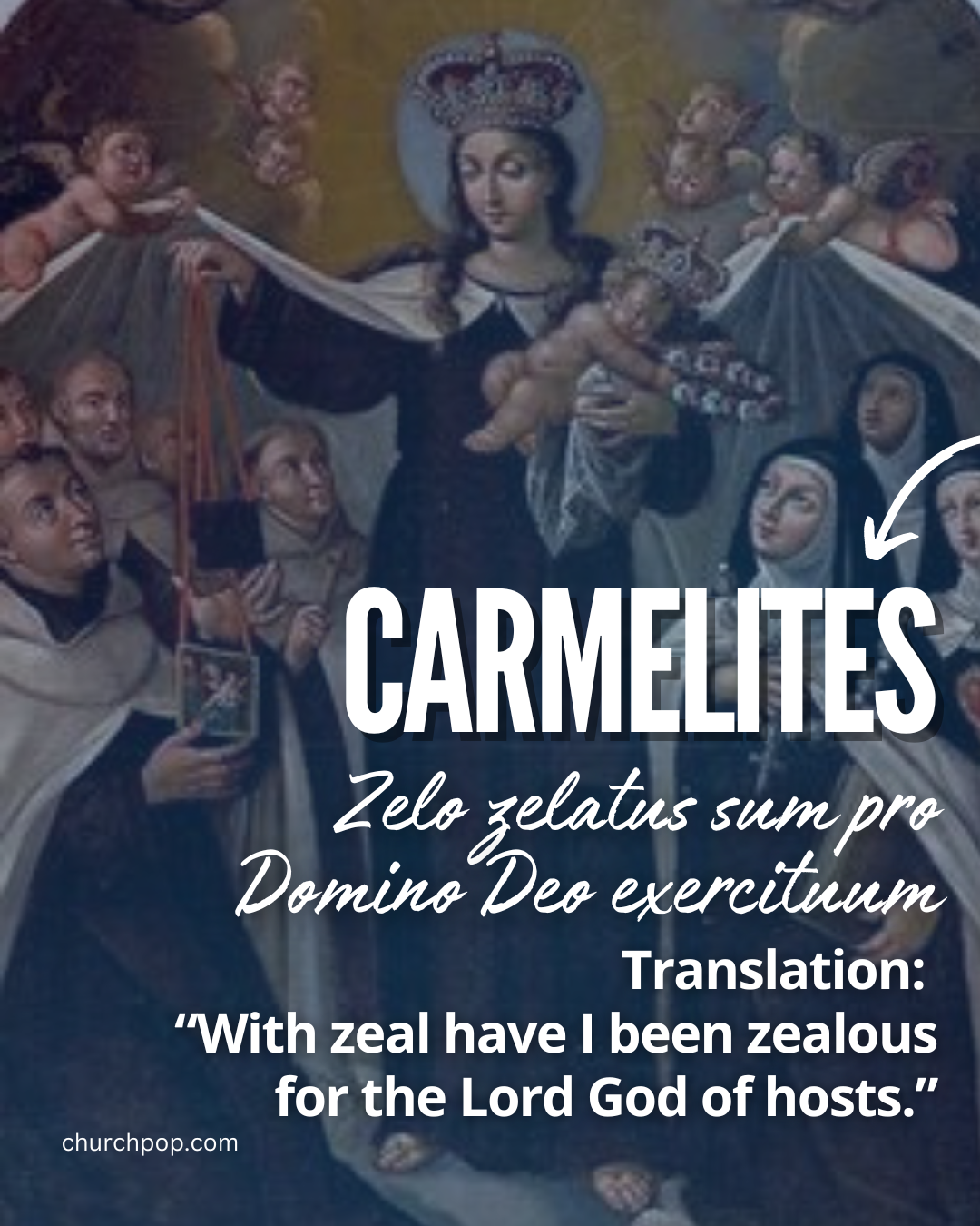 jesuit meaning, benedictine, augustinian, dominican, franciscan, carmelite