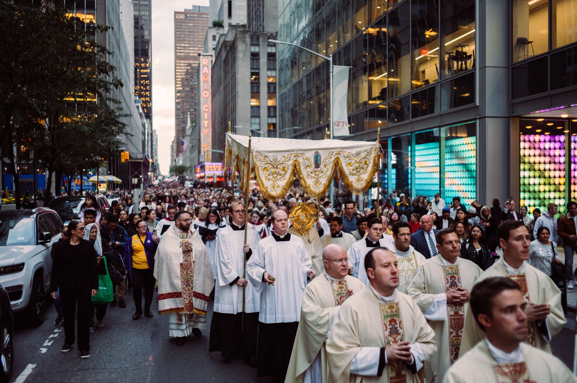 eucharistic procession nyc